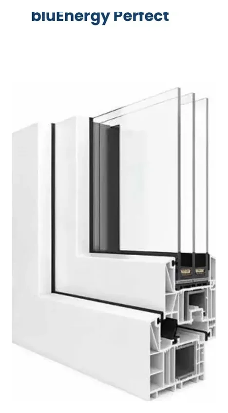 Technische profieldoorsnede van Salamander bluEnergy Perfect