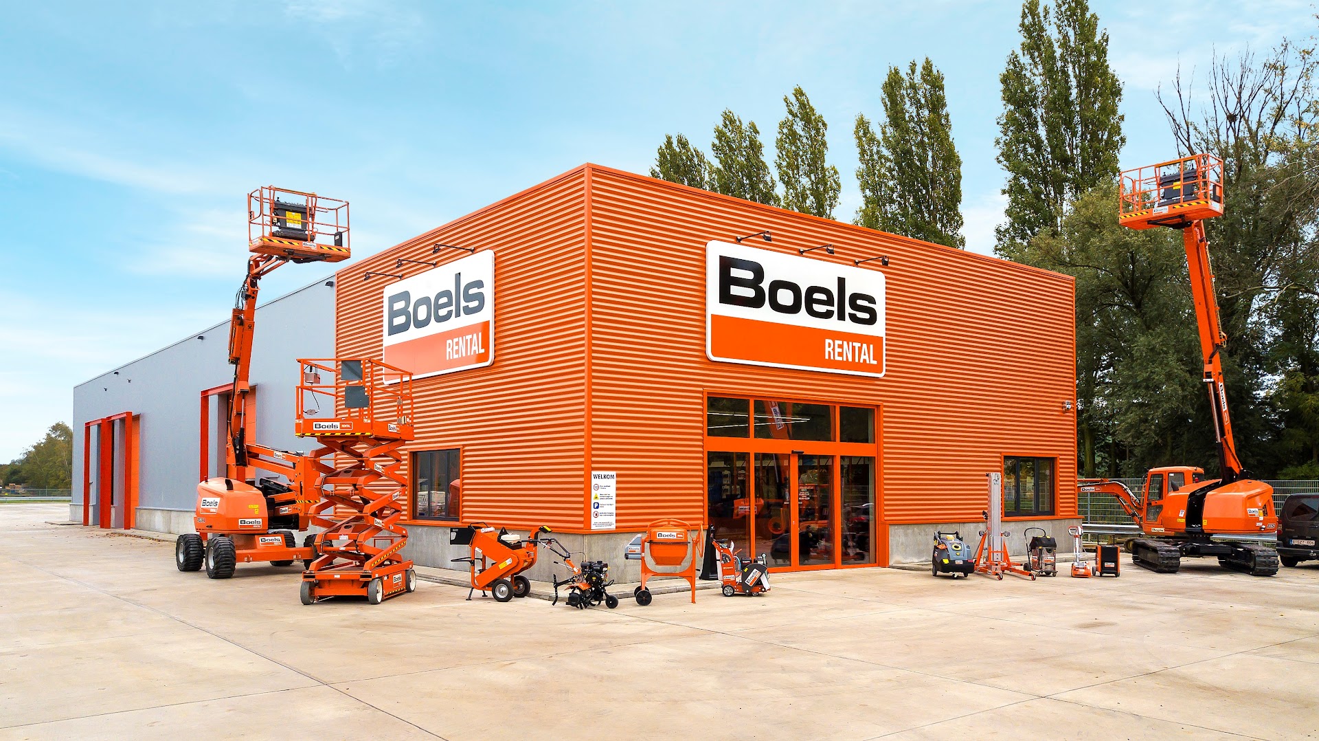 Foto van Boels Verhuur N.V. Lummen in Lummen — Verhuurbedrijf van bouwmachines