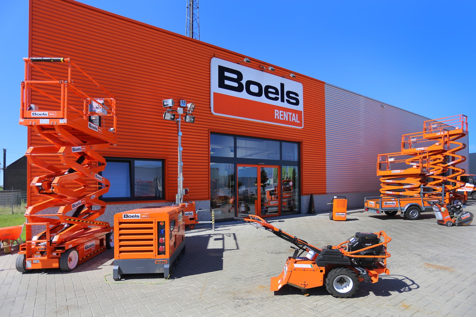 Foto van Boels Verhuur N.V. Roeselare in Roeselare — Verhuurbedrijf van bouwmachines