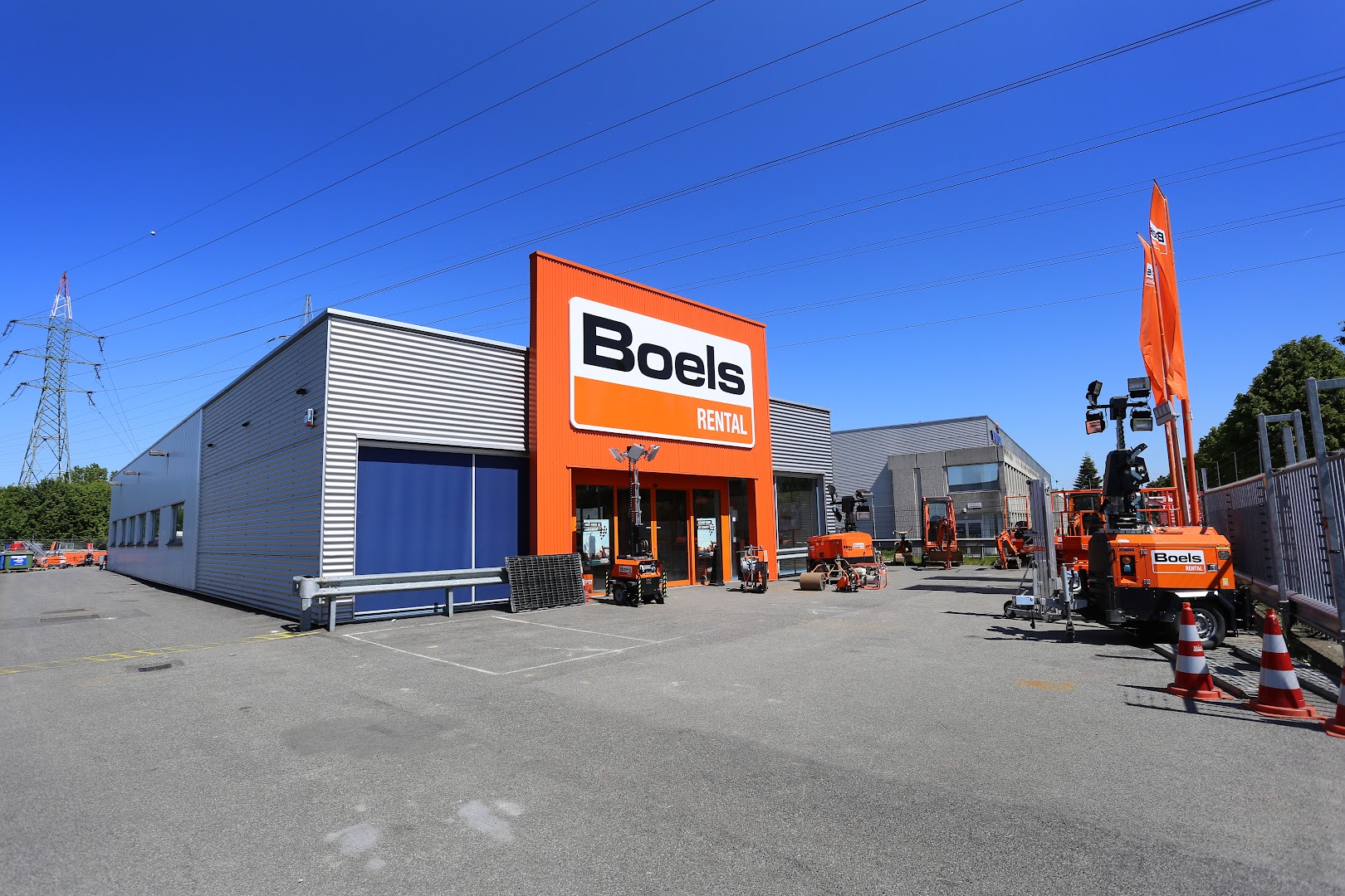 Foto van Boels Verhuur N.V. Vilvoorde in Vilvoorde — Verhuurbedrijf van bouwmachines