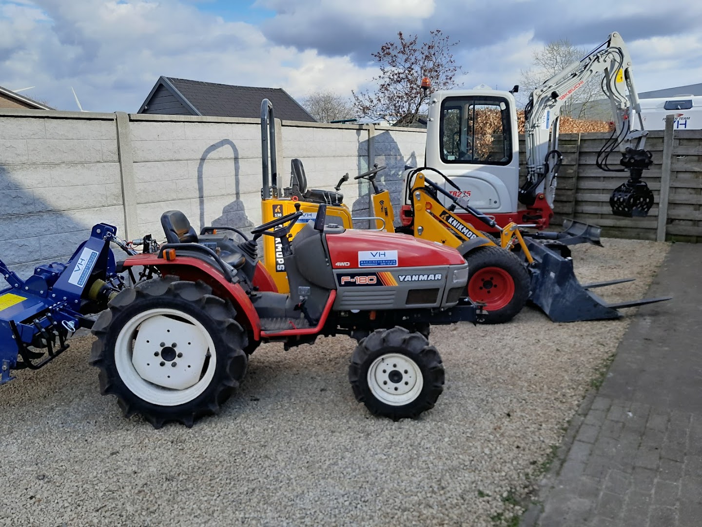 Foto van VH Machines in Olen — Verhuurbedrijf van bouwmachines