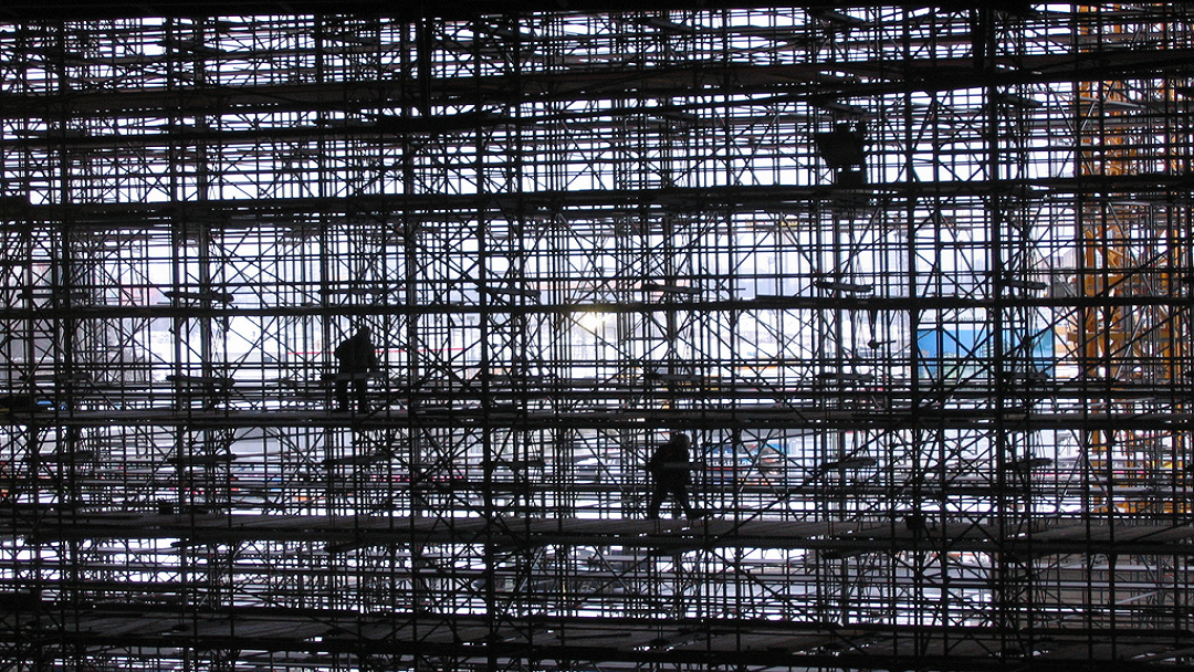 Foto van Antwerpstelling in Antwerpen — Steigerverhuurbedrijf