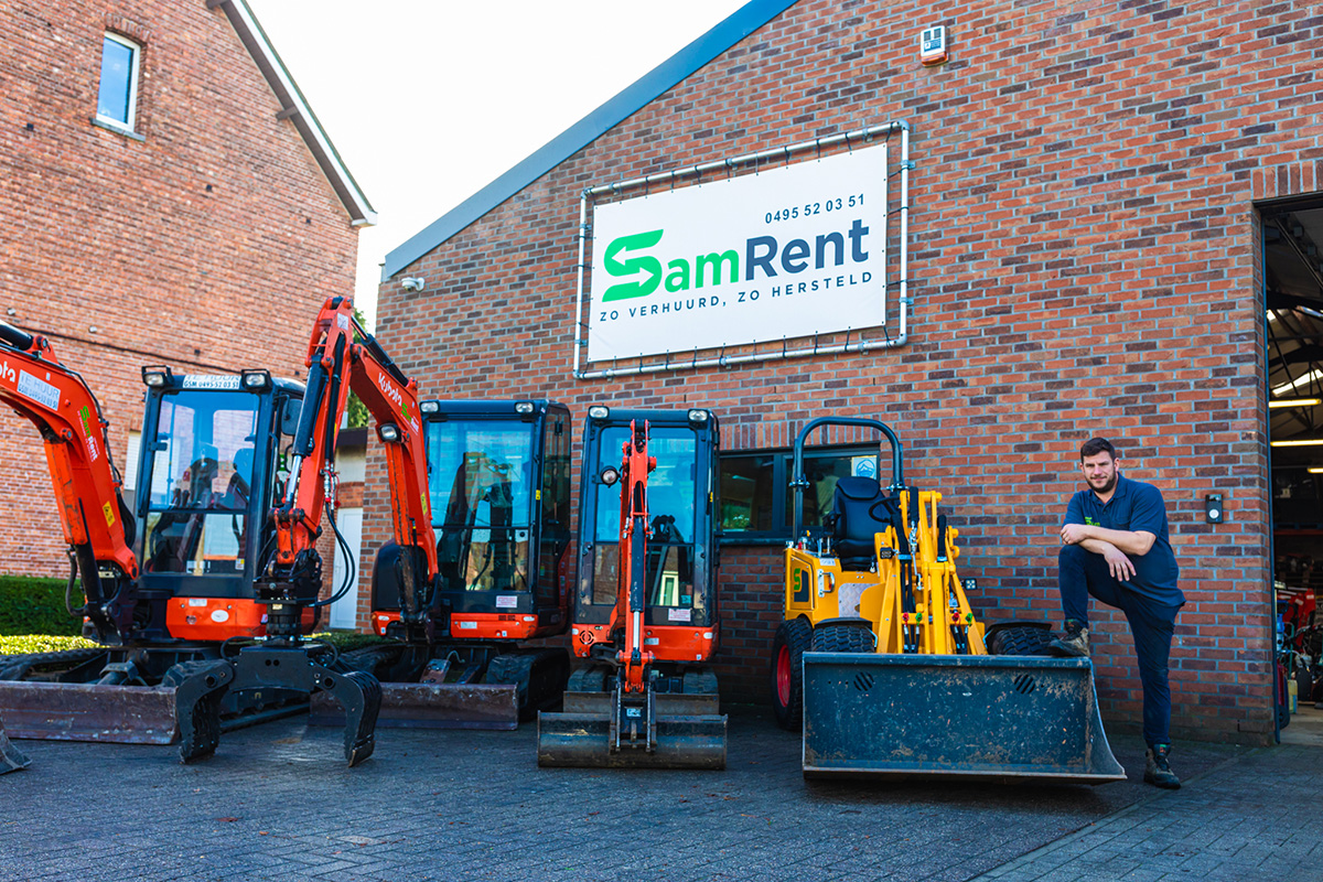Foto van Sam Rent in Malle — Gereedschapverhuurbedrijf