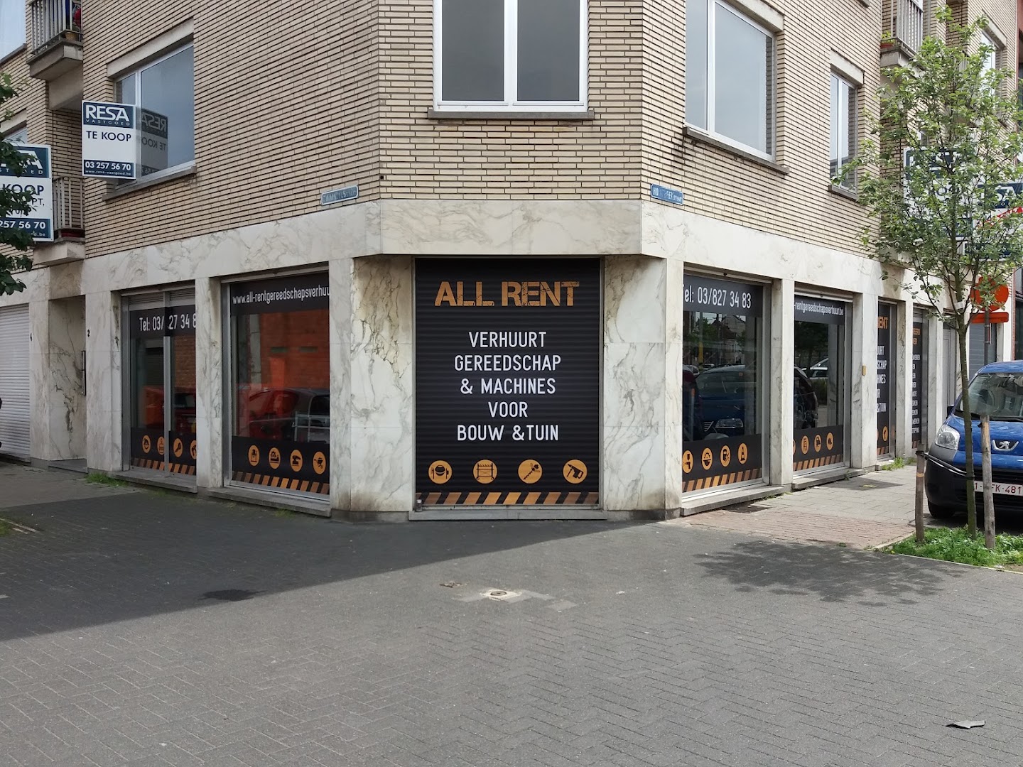 Foto van All-Rent Gereedschapsverhuur nv in Antwerpen — Verhuurbedrijf voor bouwapparatuur