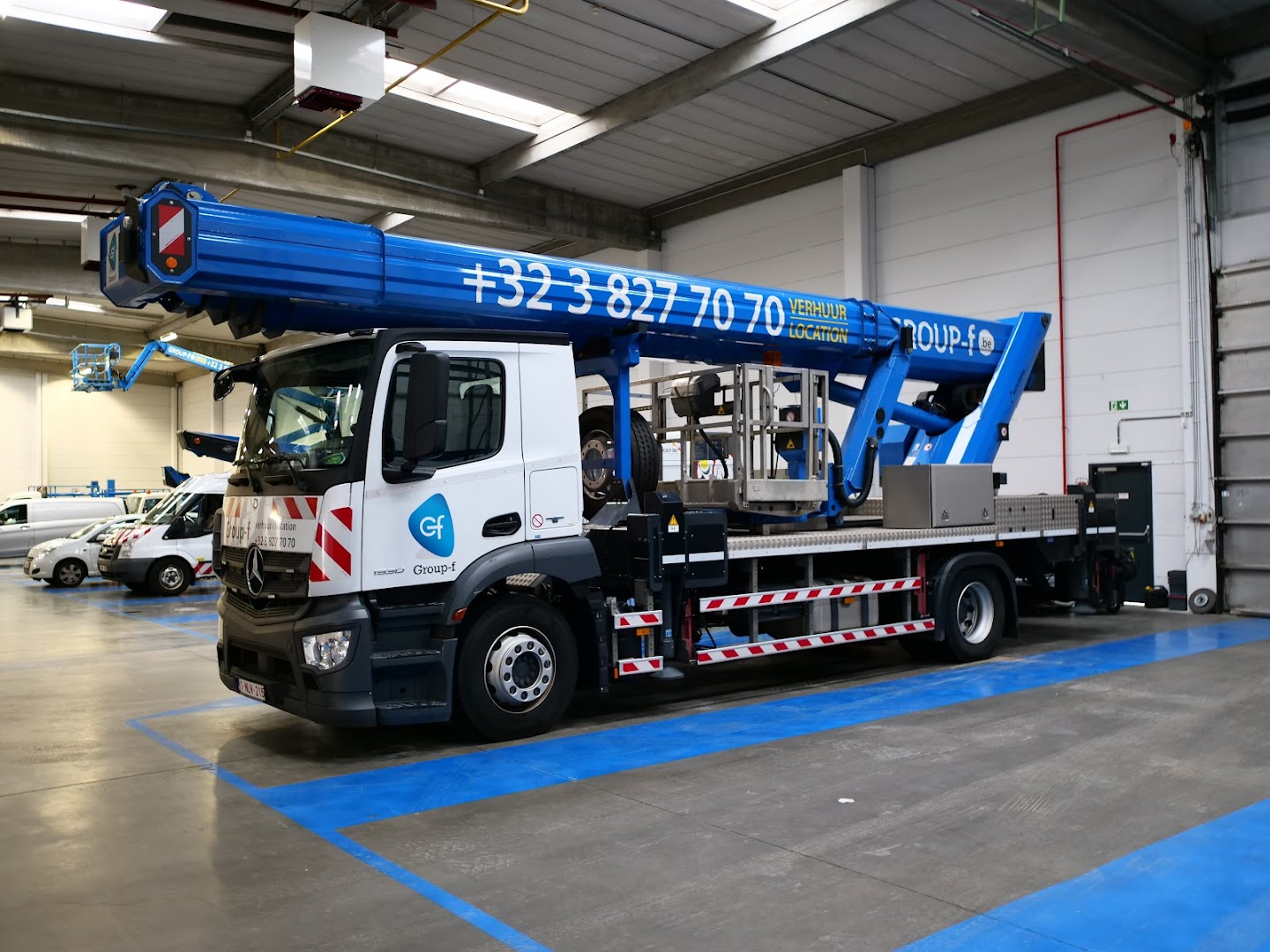 Foto van Group-f Rental in Kontich — Verhuurbedrijf voor apparatuur
