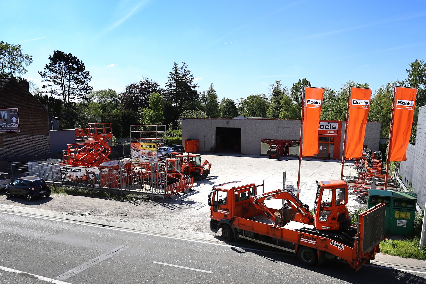 Foto van Boels Verhuur N.V. Ninove - Meerbeke in Meerbeke — Verhuurbedrijf van bouwmachines