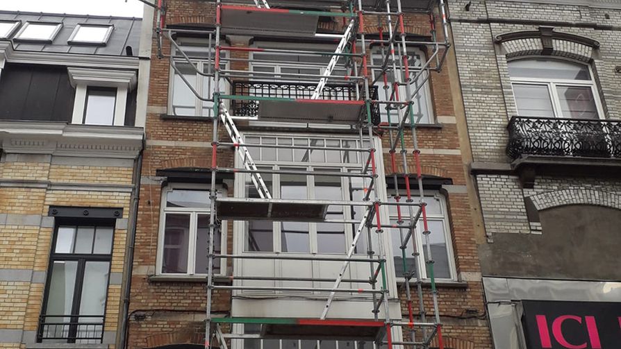Foto van La Bruxelloise in Brussel — Steigerverhuurbedrijf