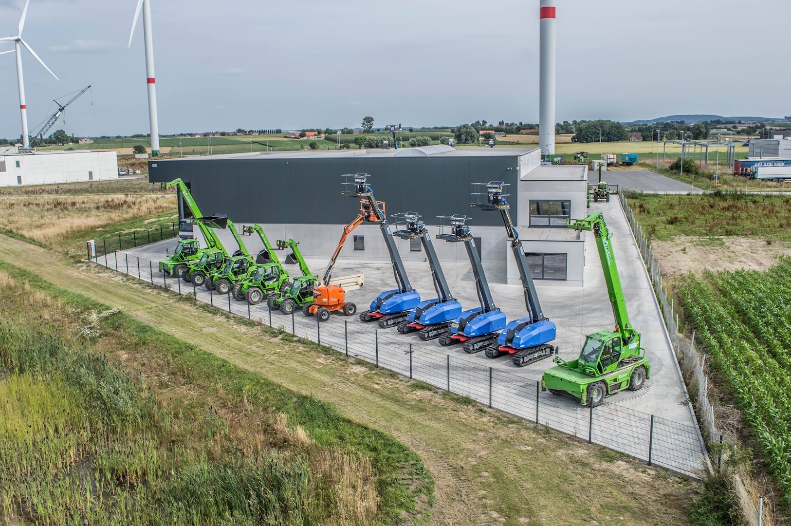 Foto van BV Vanryckeghem in Poperinge — Kraanverhuurbedrijf