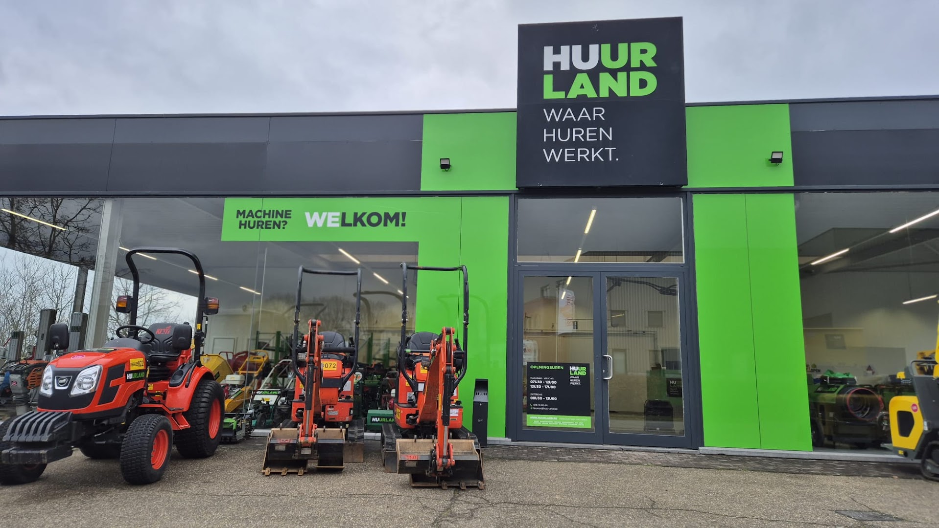 Foto van Huurland Leuven in Lubbeek — Gereedschapverhuurbedrijf