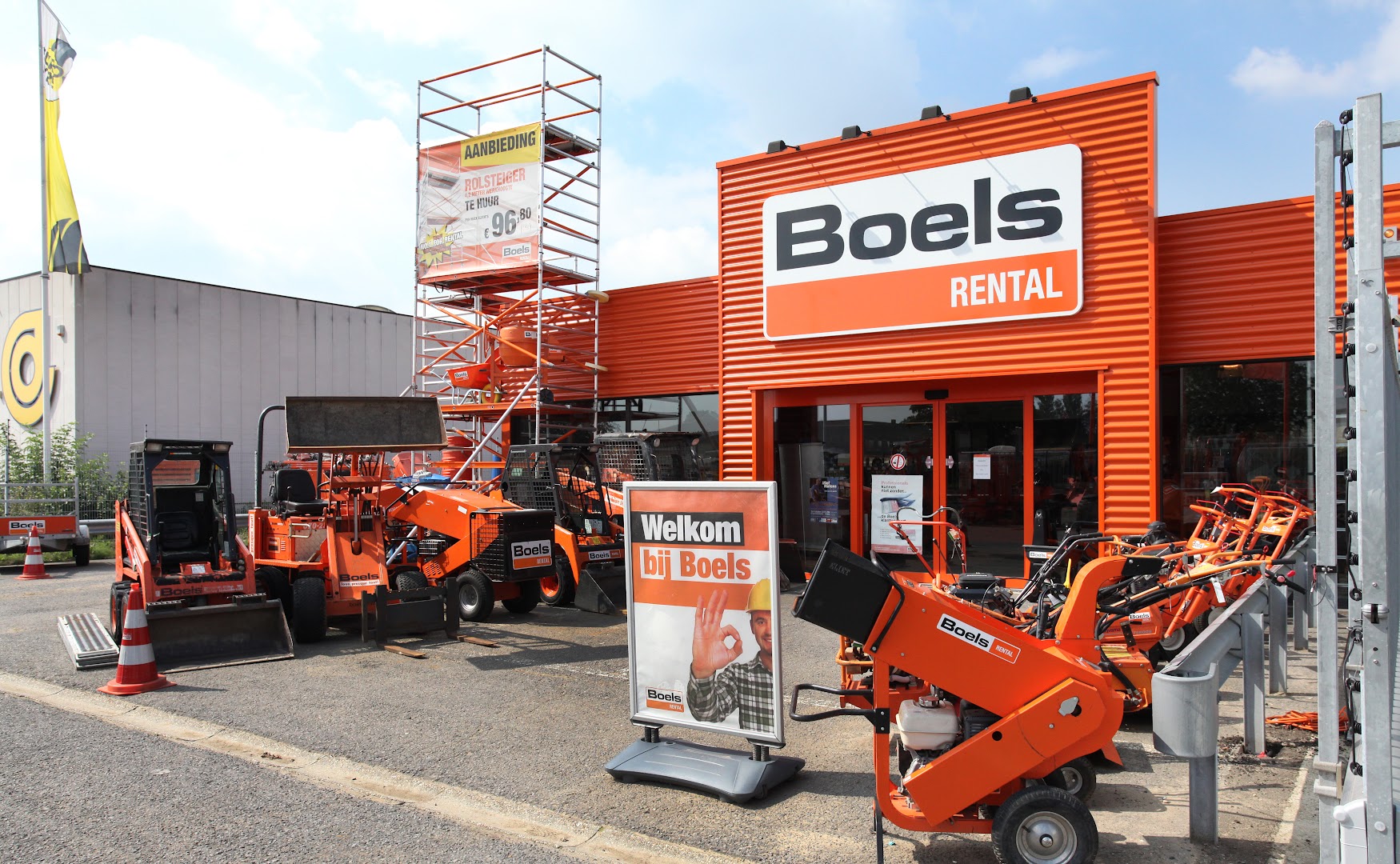Foto van Boels Verhuur N.V. Leuven - Heverlee in Leuven — Verhuurbedrijf van bouwmachines