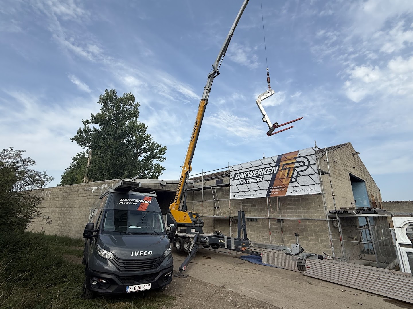 Foto van Dakwerken Puyneers in Tienen — Dakdekker (foto 3)