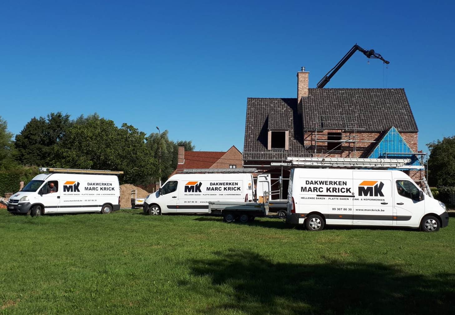 Foto van Krick Marc bvba in Laarne — Dakdekker (foto 3)