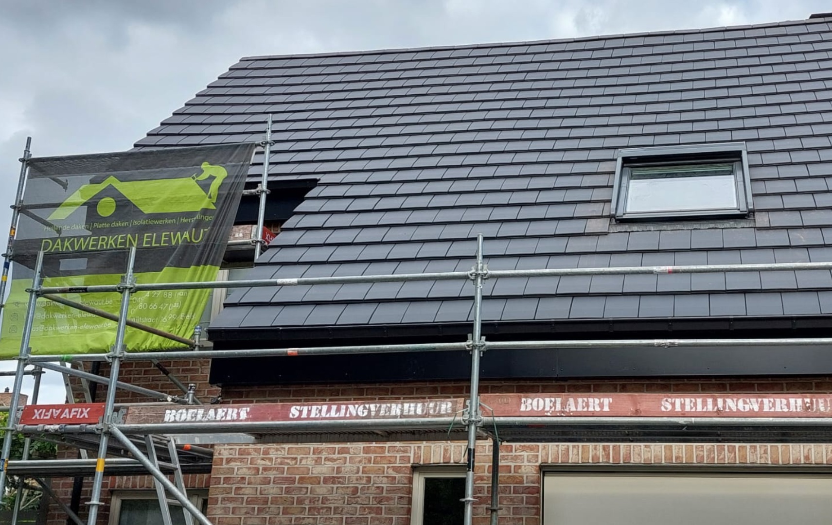 Foto van Dakwerken Elewaut in Evergem — Dakdekker Foto van Dakwerken Elewaut in Evergem — Dakdekker