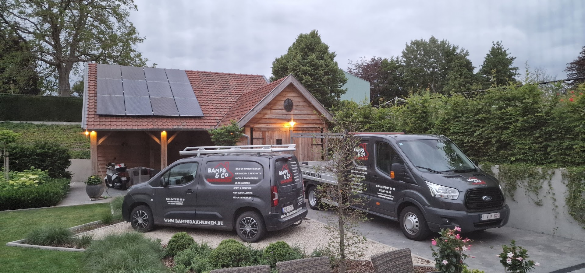Foto van Dakwerken Bamps & Co in Riemst — Dakdekker Foto van Dakwerken Bamps & Co in Riemst — Dakdekker