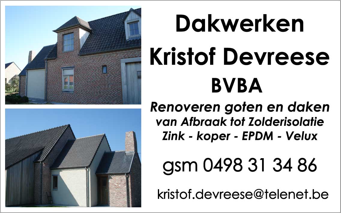 Foto van Dakwerken Kristof Devreese bv in Aalter — Dakdekker (foto 2)