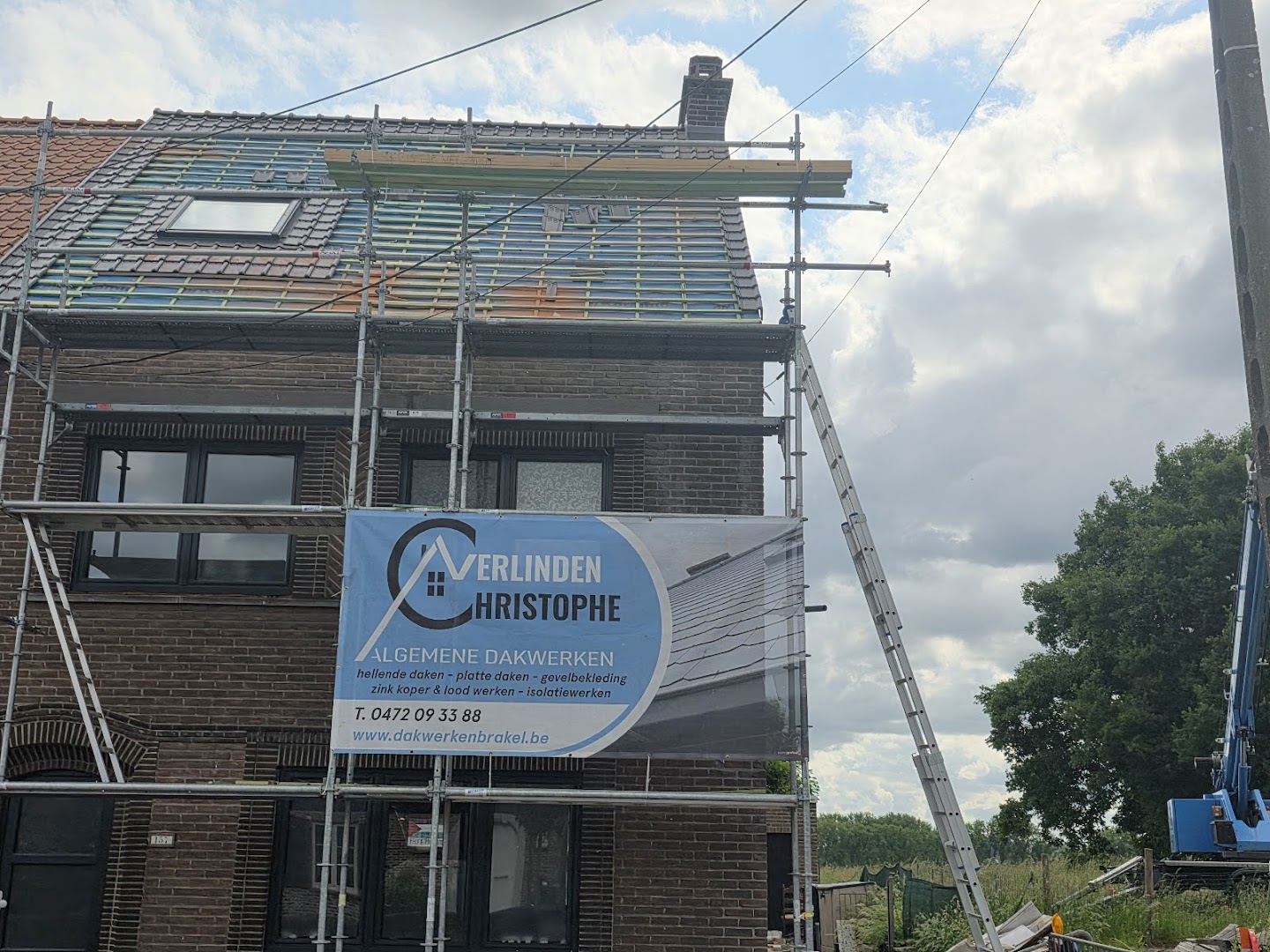 Foto van Dakwerken Christophe Verlinden in Brakel — Dakdekker (foto 2)