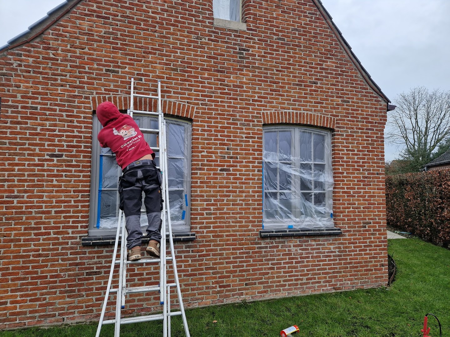 Foto van Dakwerken BS in Oostkamp — Dakdekker Foto van Dakwerken BS in Oostkamp — Dakdekker