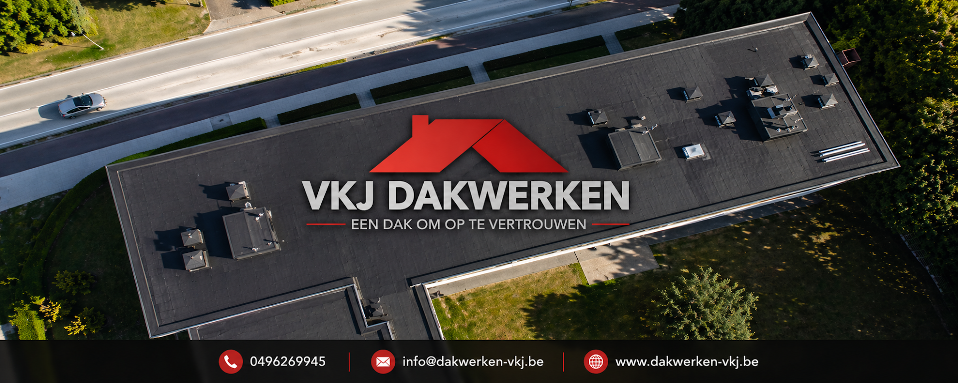 Foto van VKJ Dakwerken BV in Berlaar — Dakdekker Foto van VKJ Dakwerken BV in Berlaar — Dakdekker