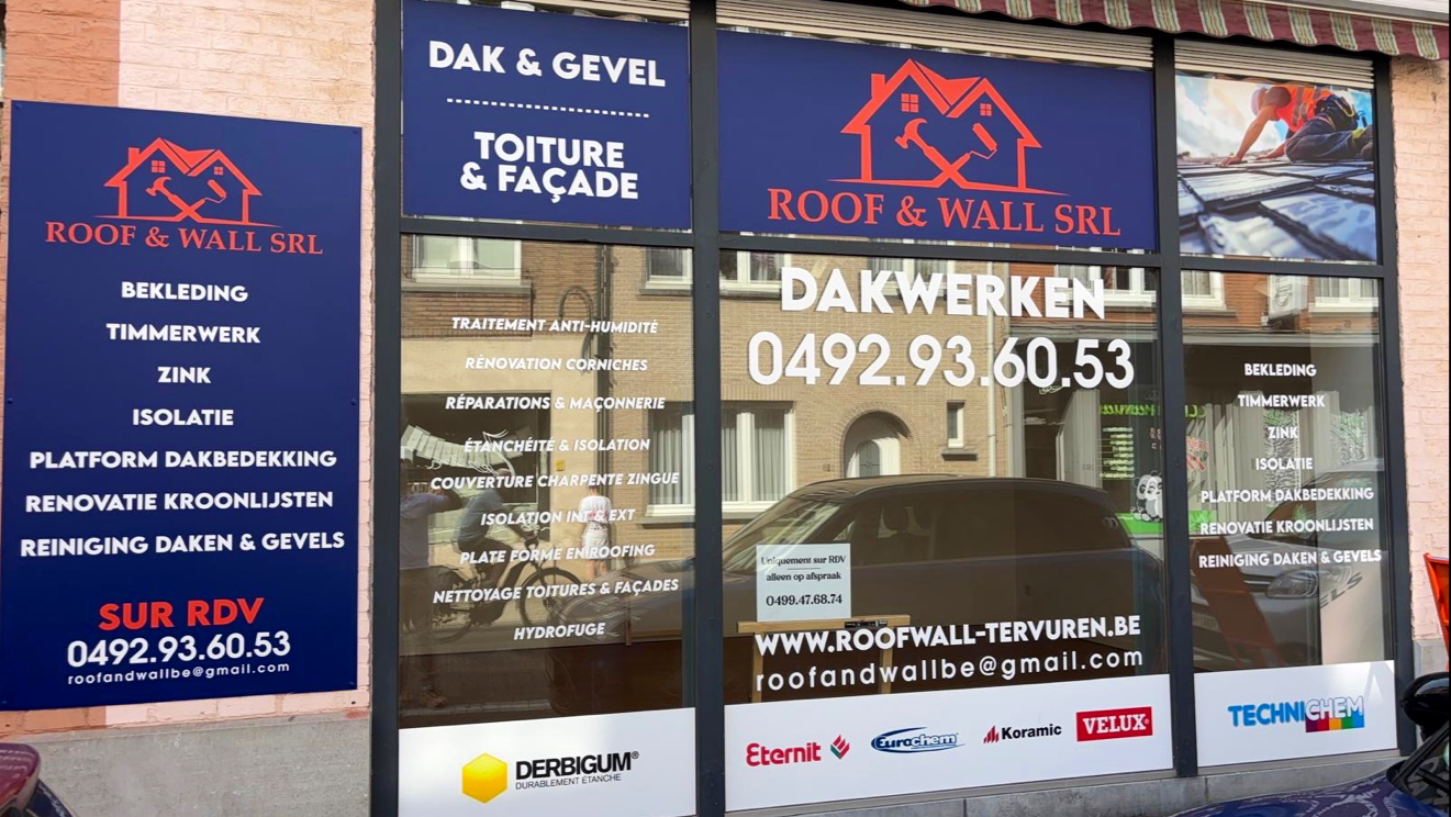 Foto van ROOFWALL Dakwerken TERVUREN in Tervuren — Dakdekker Foto van ROOFWALL Dakwerken TERVUREN in Tervuren — Dakdekker