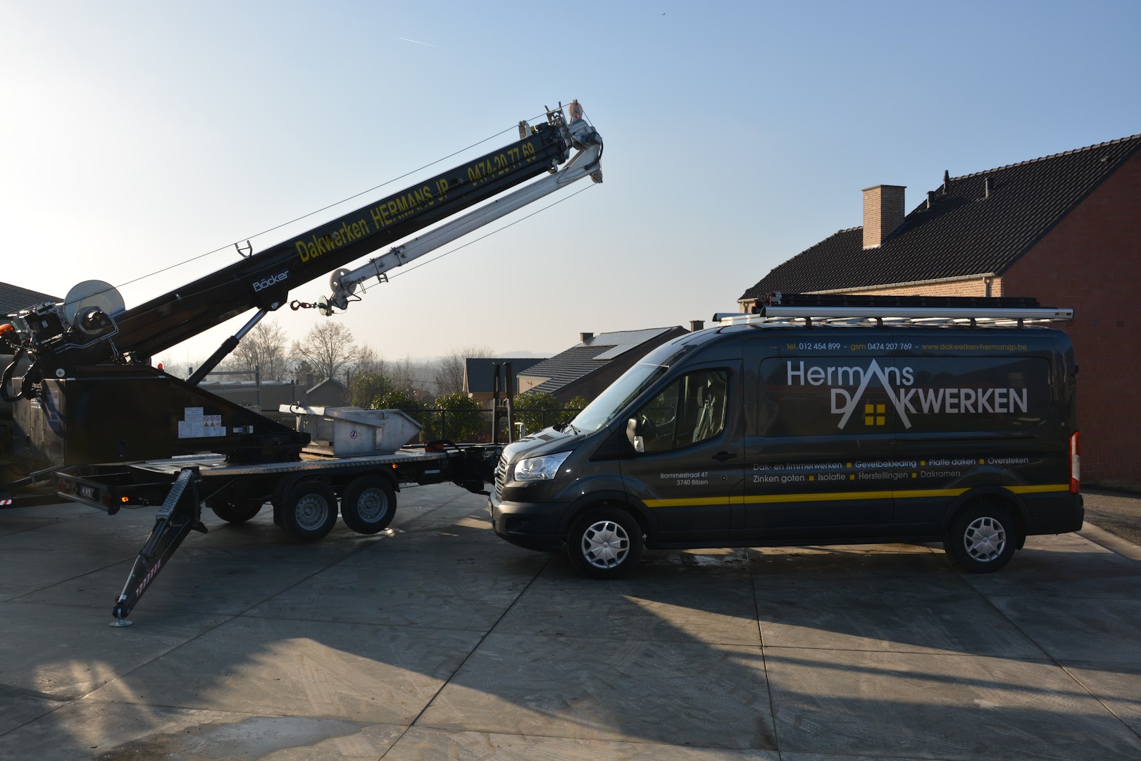 Foto van Dakwerken Hermans JP VOF in Bilzen-Hoeselt — Dakdekker (foto 3)