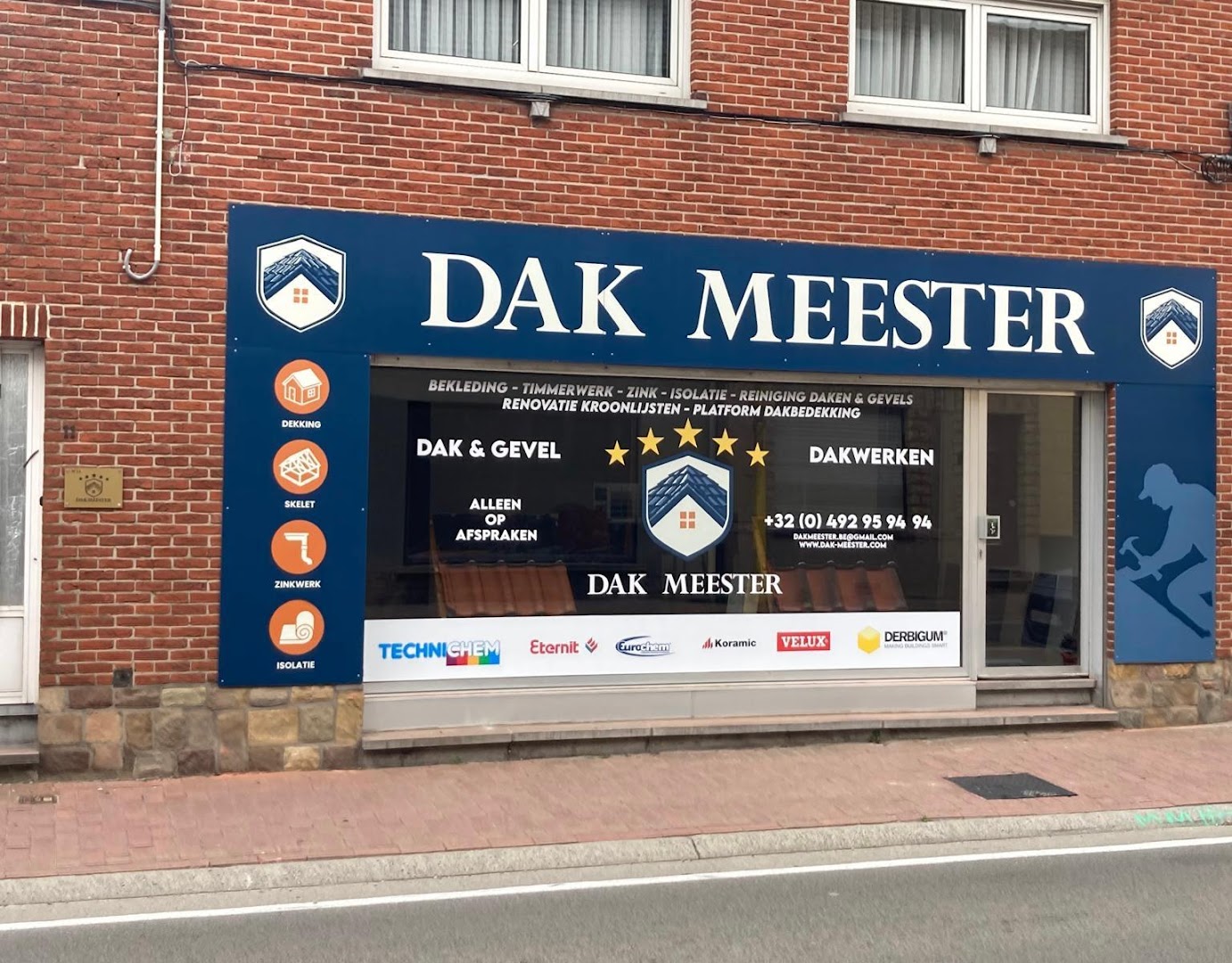 Foto van Dak Meester in Grimbergen — Dakdekker Foto van Dak Meester in Grimbergen — Dakdekker