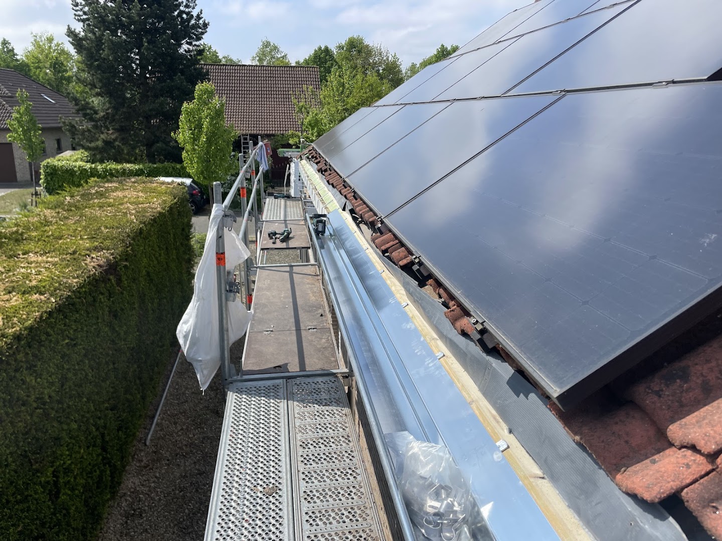 Foto van LV Dakwerken Bvba & sanitair in Bornem — Dakdekker (foto 2)