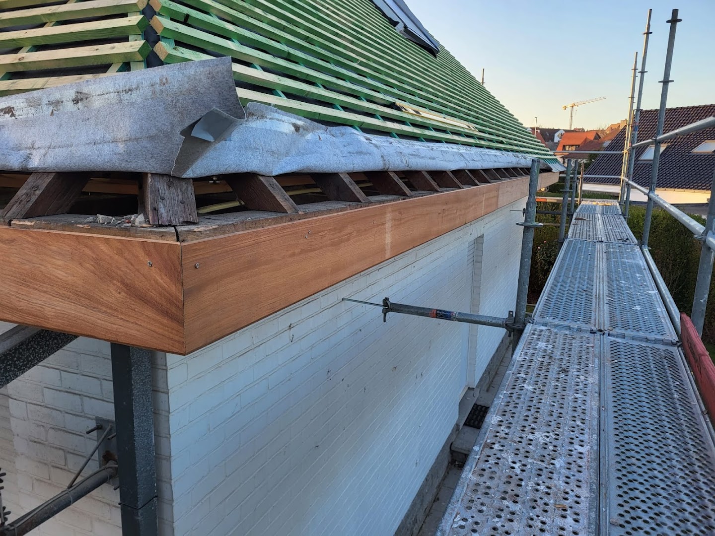 Foto van Dak -en Gevelwerken Martlé BV in Maldegem — Dakdekker Foto van Dak -en Gevelwerken Martlé BV in Maldegem — Dakdekker
