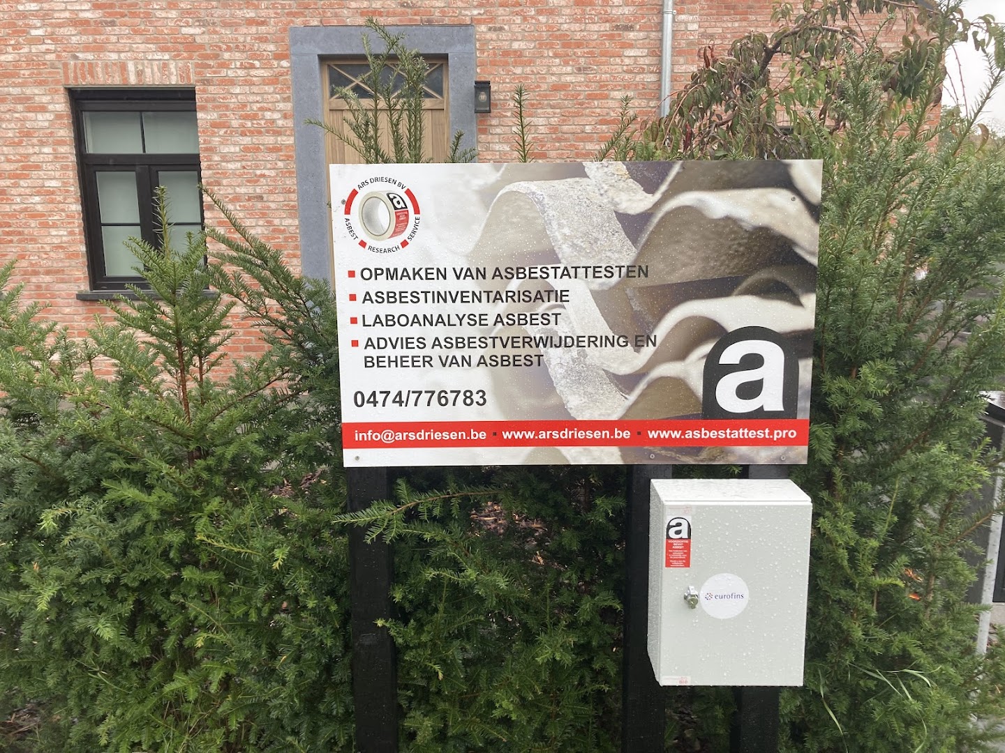 Foto van ARS Driesen - Asbestattest & asbestinventarisatie in Oud-Turnhout — Asbestonderzoek (foto 2)