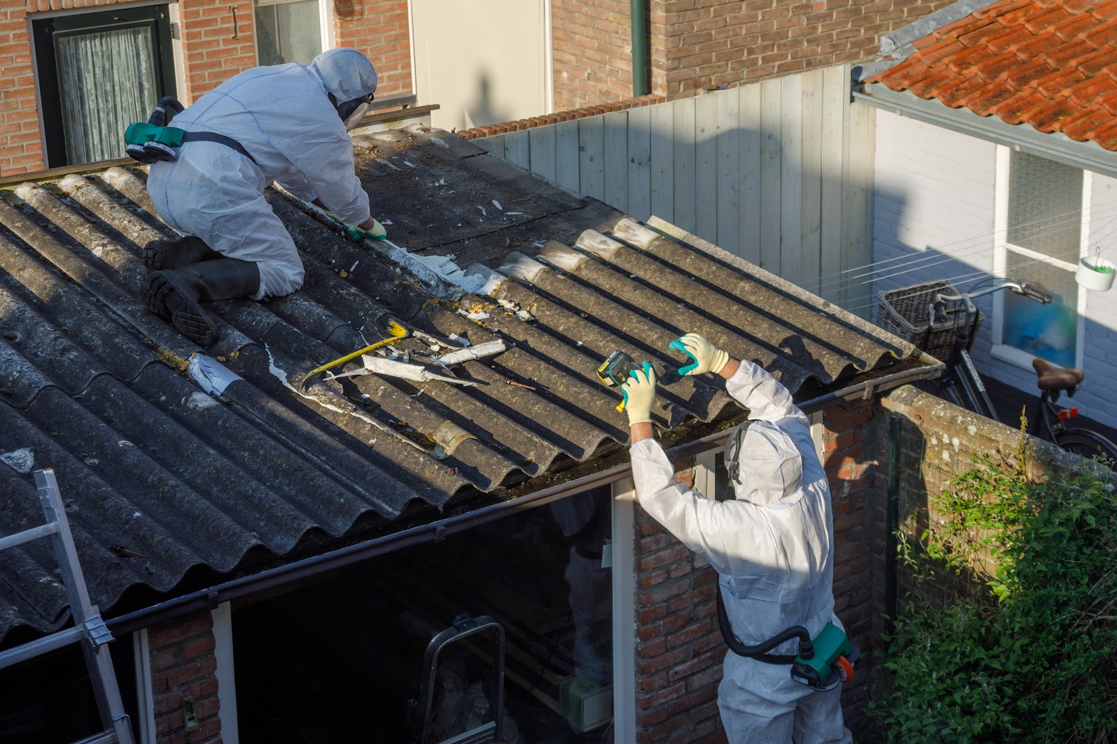 Foto van Wasbest — Asbestonderzoek (foto 1)