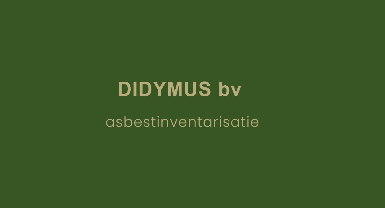 Foto van asbestattest - Didymus BV in Zutendaal — Asbestonderzoek (foto 2)