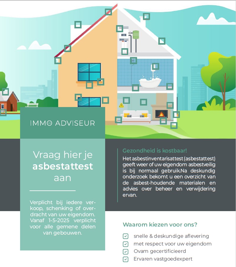 Foto van Immo adviseur in Berlaar — Asbestonderzoek (foto 2)