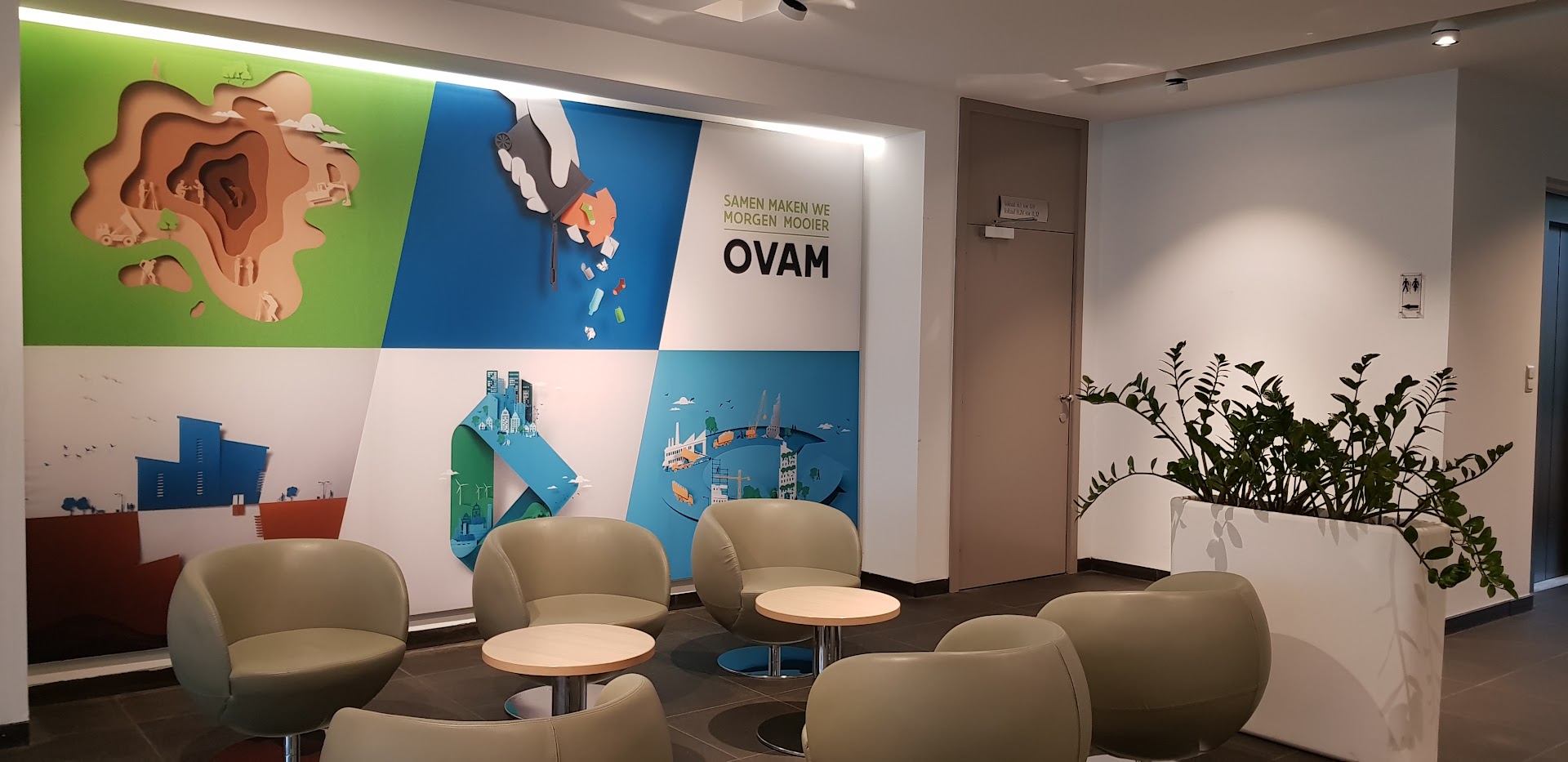 Foto van Openbare Vlaamse Afvalstoffenmaatschappij (OVAM) in Mechelen — Milieuorganisatie
