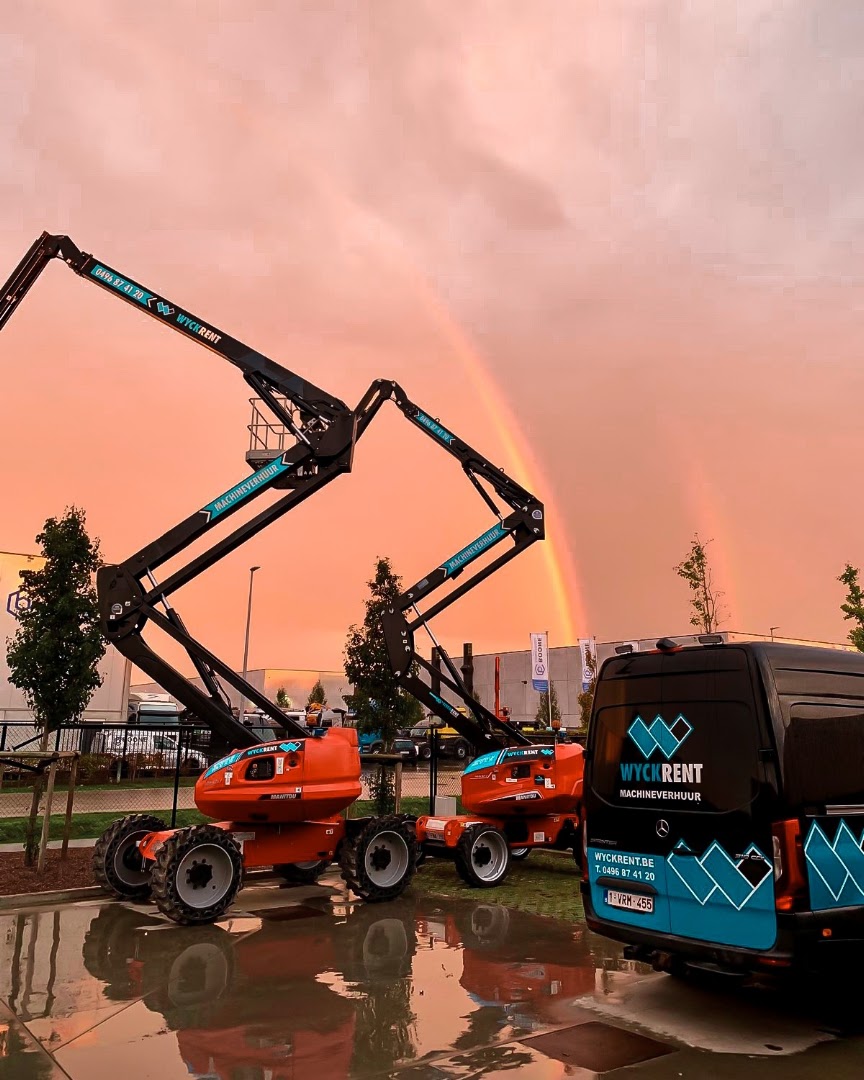 Foto van WYCKRENT BV in Ruiselede, Verhuurbedrijf van bouwmachines