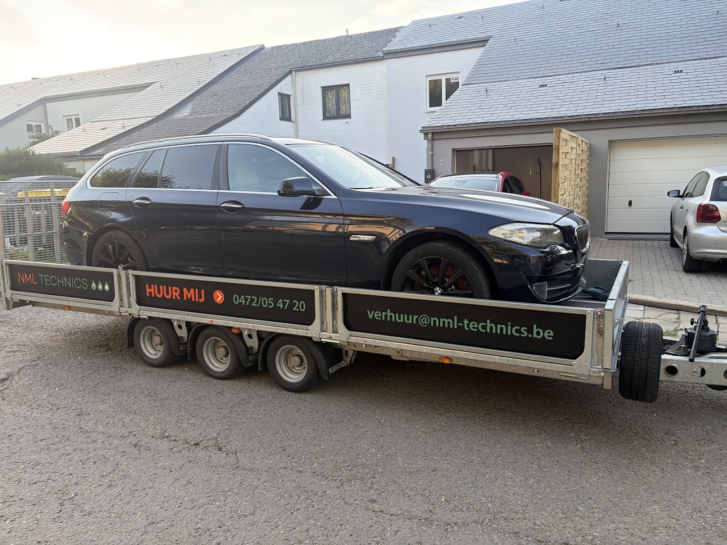 Foto van NML Technics Verhuur van Aanhangwagen & Machines - Renovatie in Brakel, Verhuurbedrijf (foto 3)