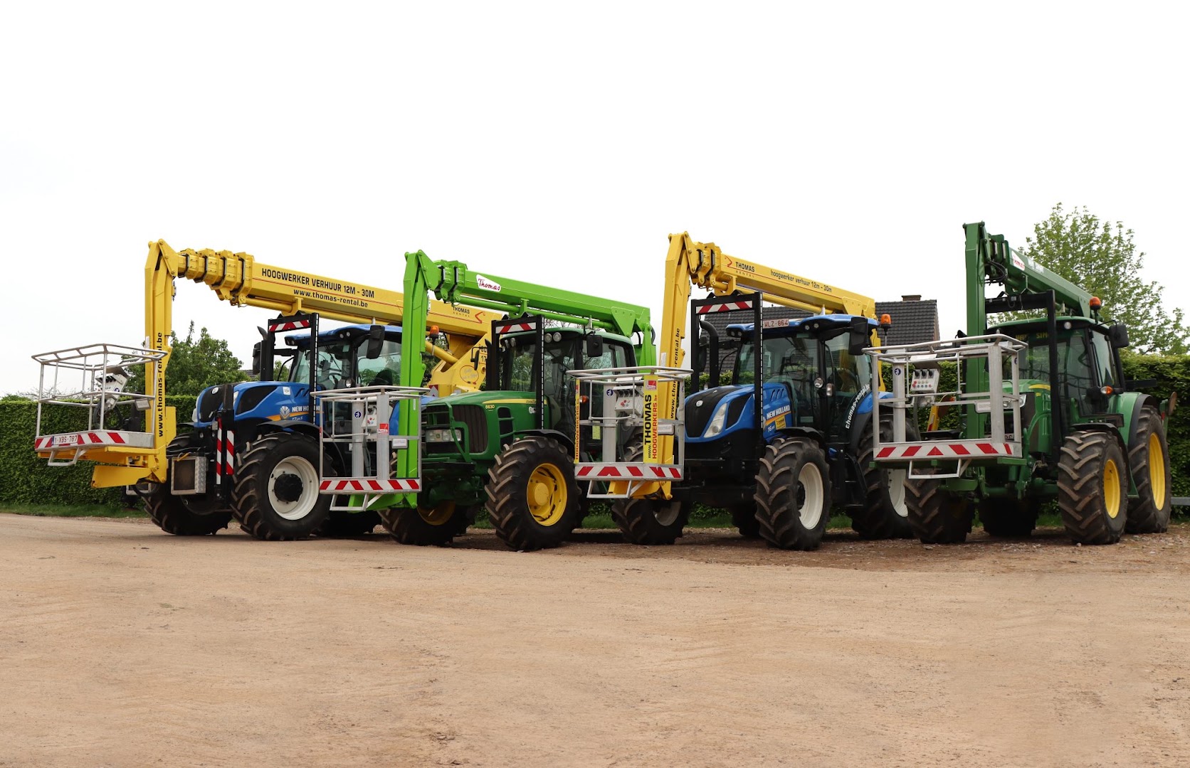 Foto van Thomas & Ufkes BV in Merchtem, Specialist in werken op hoogte