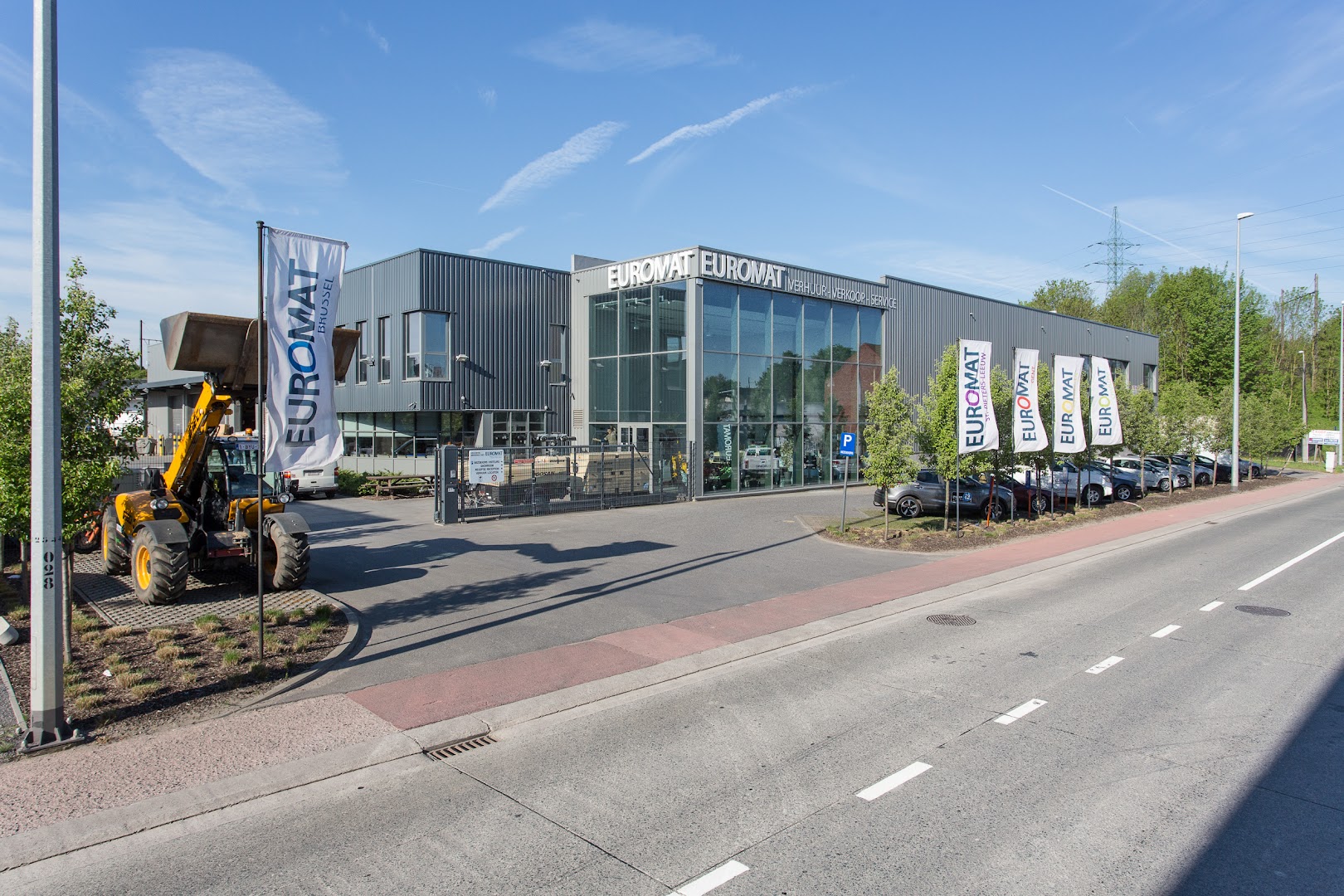 Foto van Euromat NV in Machelen, Verhuurbedrijf voor apparatuur