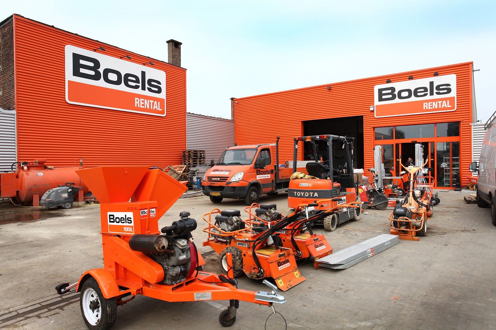 Foto van Boels Verhuur N.V. Anderlecht in Anderlecht, Verhuurbedrijf van bouwmachines