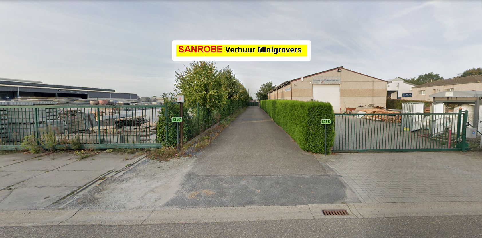 Foto van Sanrobe Verhuur in Riemst, Verhuurbedrijf voor bouwapparatuur