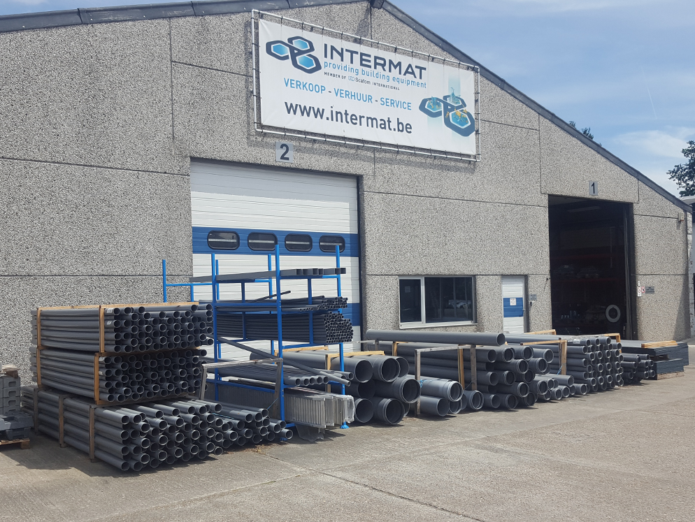 Foto van Intermat Gistel in Gistel, Leverancier van bouwmachines