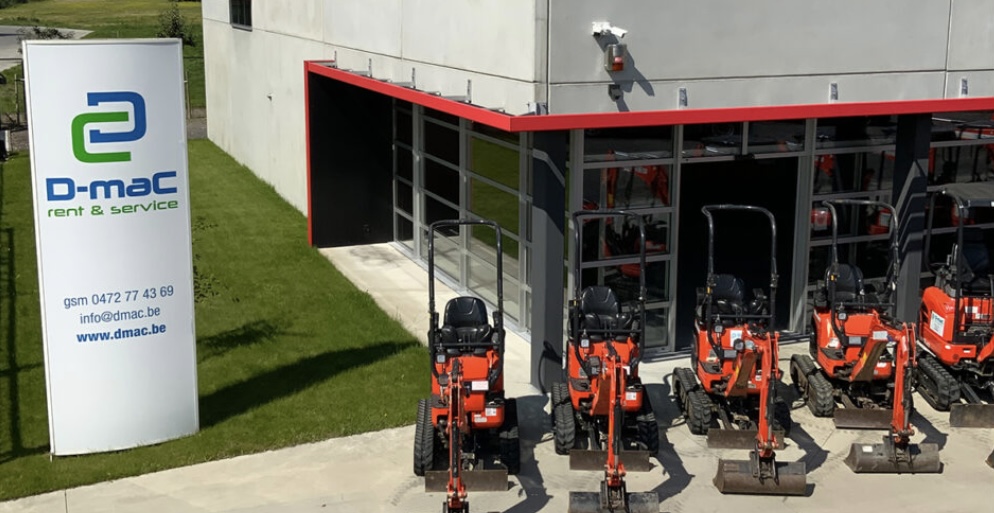 Foto van D-Mac Rent & Service in Ieper, Verhuurbedrijf voor bouwapparatuur