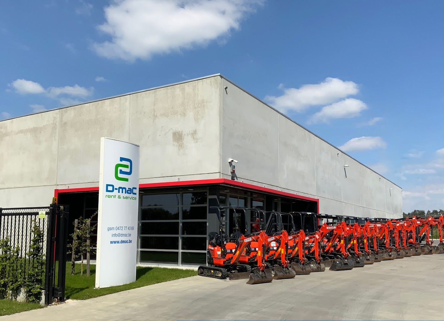Foto van D-Mac Rent & Service in Ieper, Machineverhuurder (foto 2)