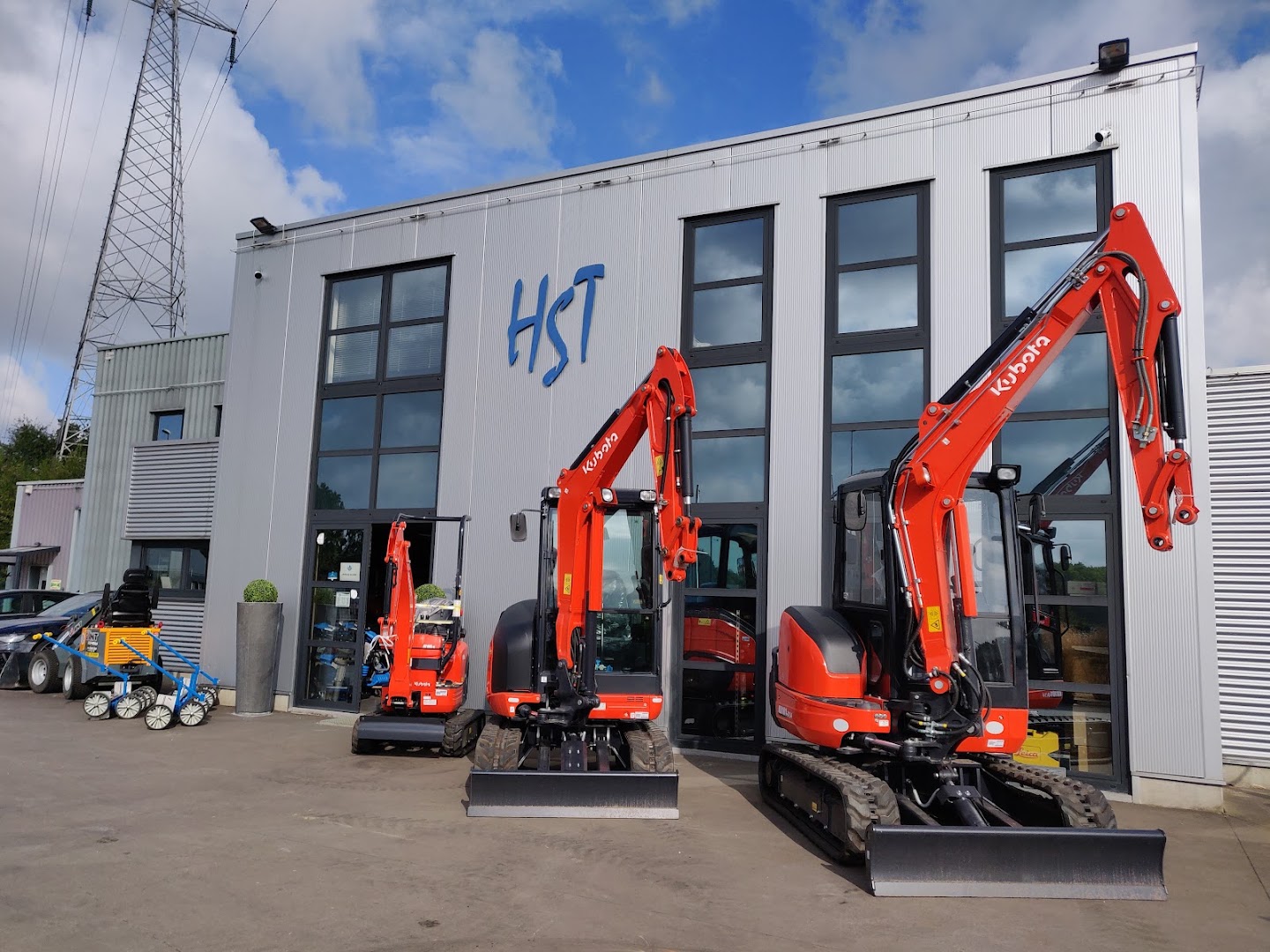 Foto van HST NEW BV in Tessenderlo-Ham, Bouwmachine- en tuinmachineverhuurder (foto 3)