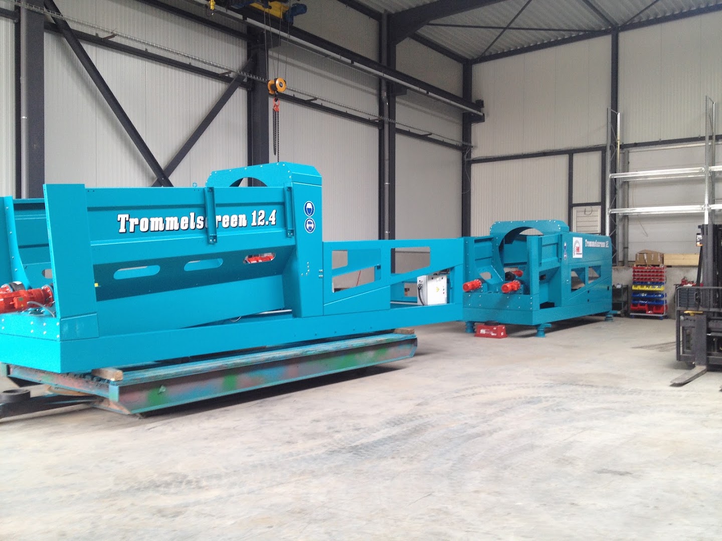 Foto van verhuur mobiele breker en zeefmachines Oosterzele in Oosterzele, Verhuurder van recyclingmachines (foto 2)