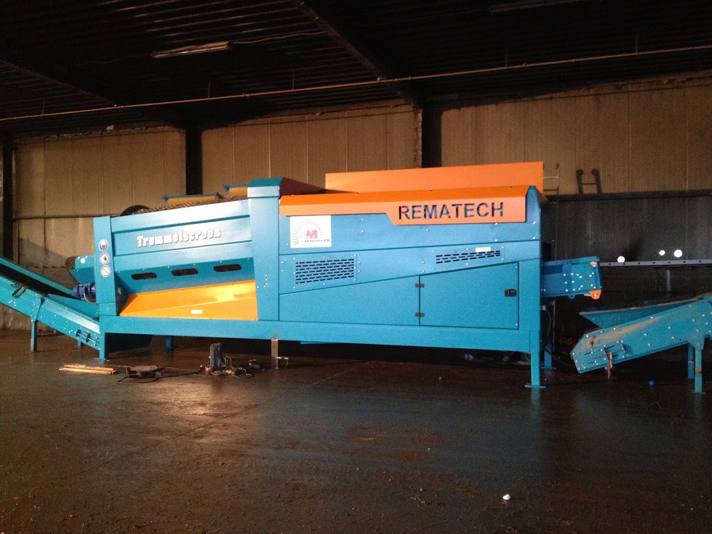 Foto van verhuur mobiele breker en zeefmachines Oosterzele in Oosterzele, Verhuurder van recyclingmachines (foto 3)