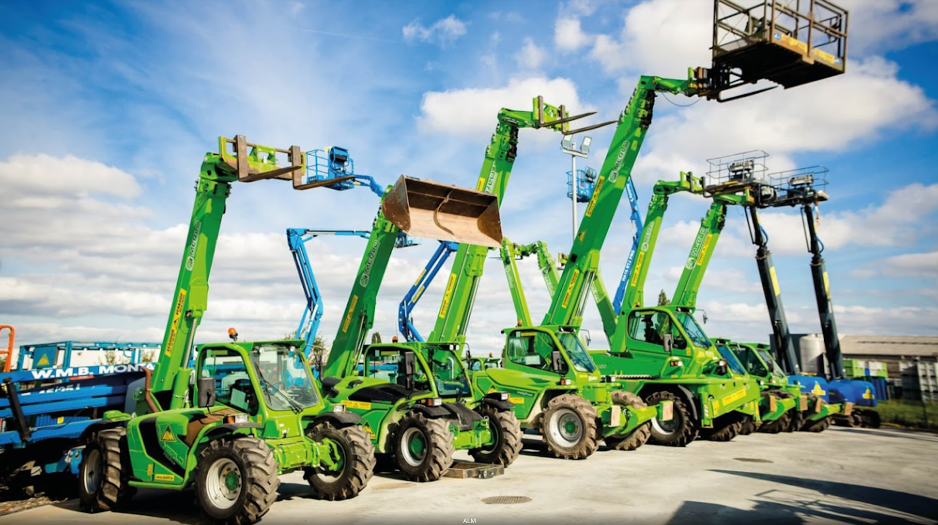 Foto van ALM in Pittem, Leverancier van bouwmachines
