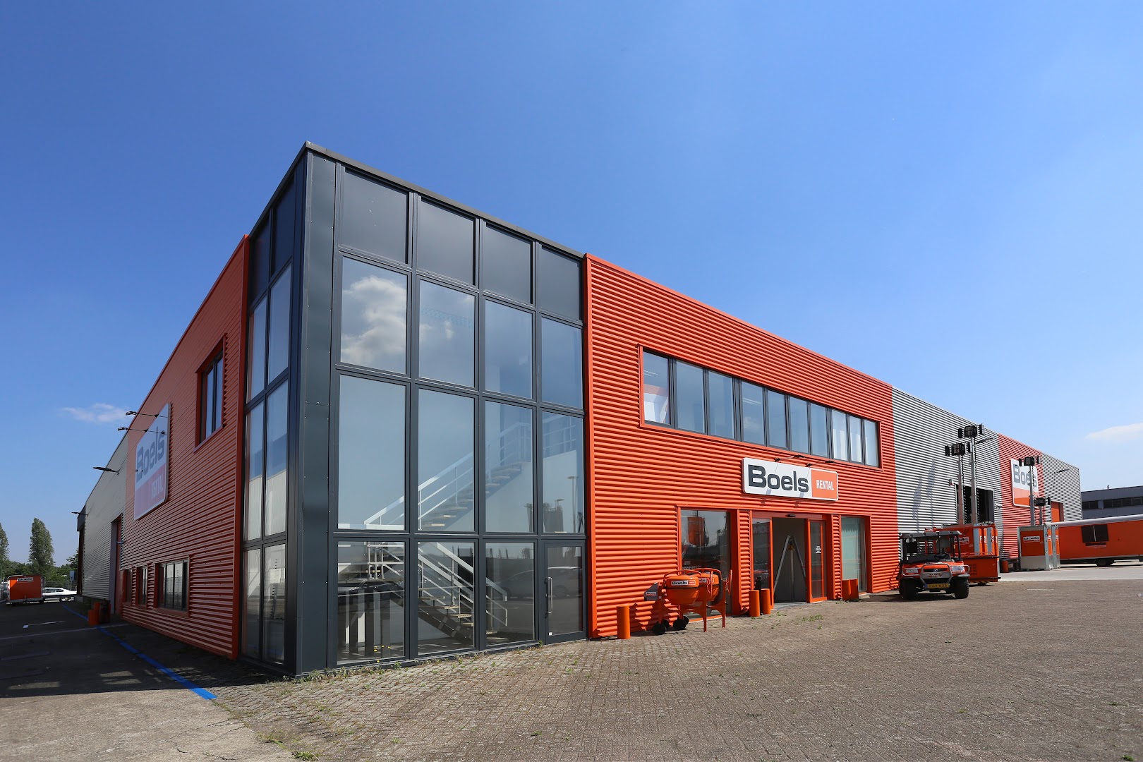 Foto van Boels Verhuur N.V. Antwerpen - Haven in Antwerpen, Verhuurbedrijf (foto 1)