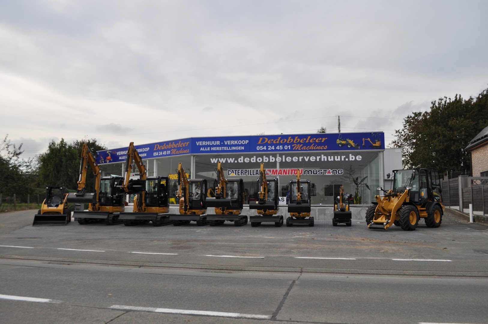 Foto van Dedobbeleer Machines in Geraardsbergen, Verhuurbedrijf voor bouwapparatuur
