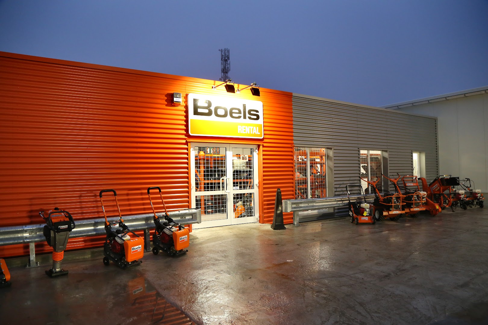 Foto van Boels Verhuur N.V. Wauthier-Braine in Braine-le-Château, Verhuurbedrijf van bouwmachines