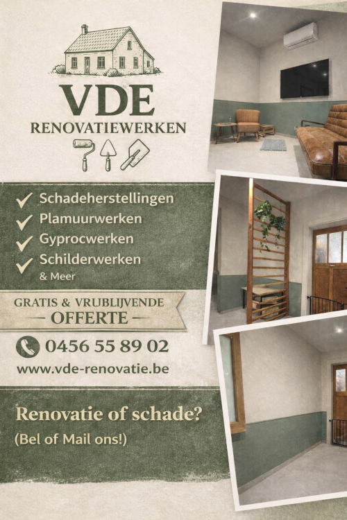 Foto van Vde alg renovatiewerken, Bouwbedrijf Foto van Vde alg renovatiewerken, Bouwbedrijf