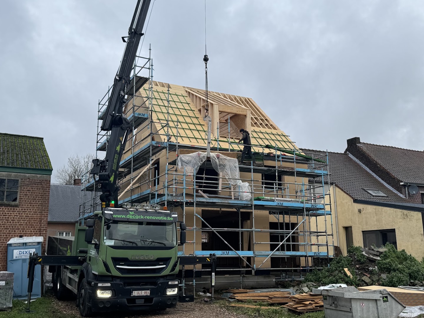 Foto van Decock Ecorenovatie - Houtskeletbouw - Dakwerken - Renovatie - Optopping in Hever, Bouwbedrijf (foto 2)